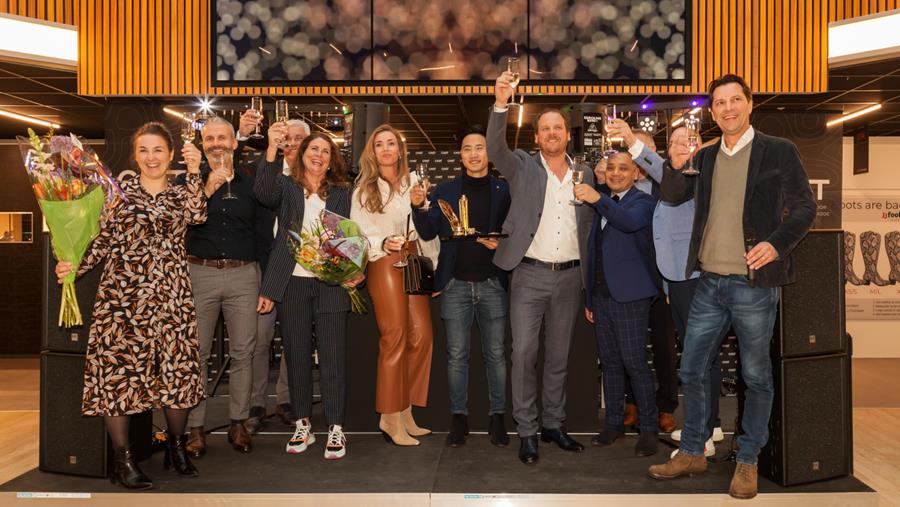 Frans Muller Benelux remporte la Chaussure d'Or 2019