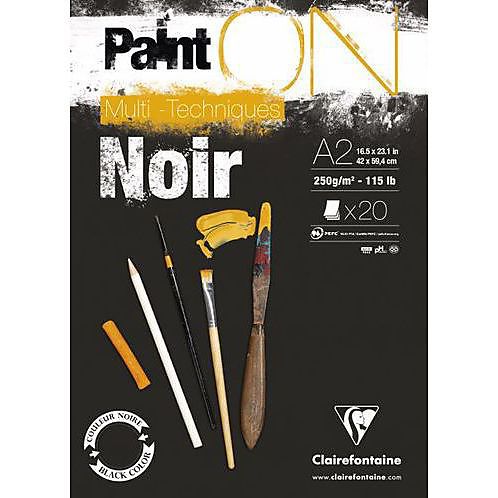  Paint’On Noir Mixed-media 