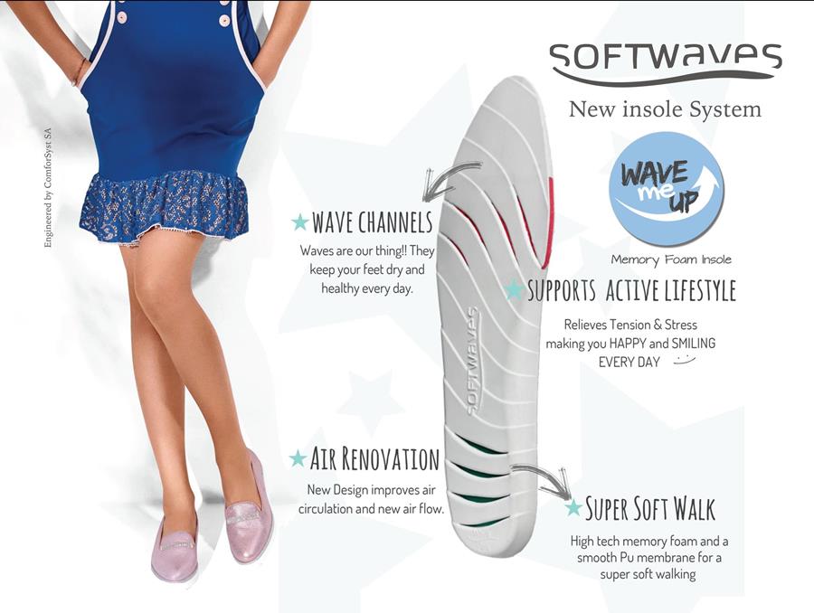 Softwaves: une chaussure pour dame alliant mode et confort