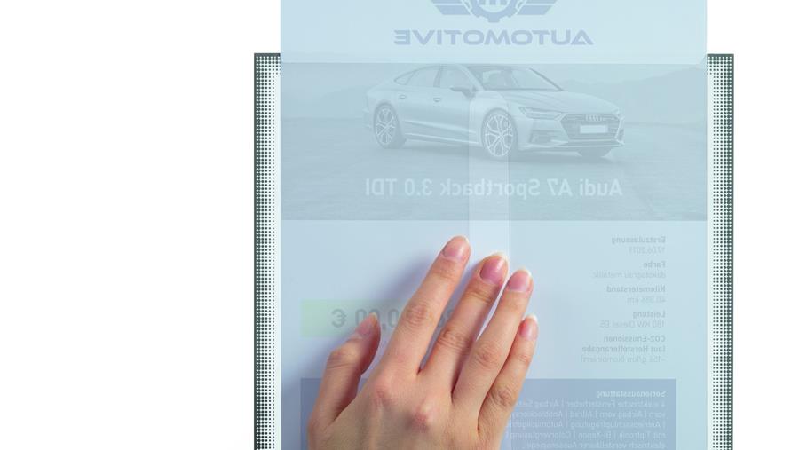 Votre information bien présente à l’esprit grâce à la nouvelle pochette d’affichage de DURABLE