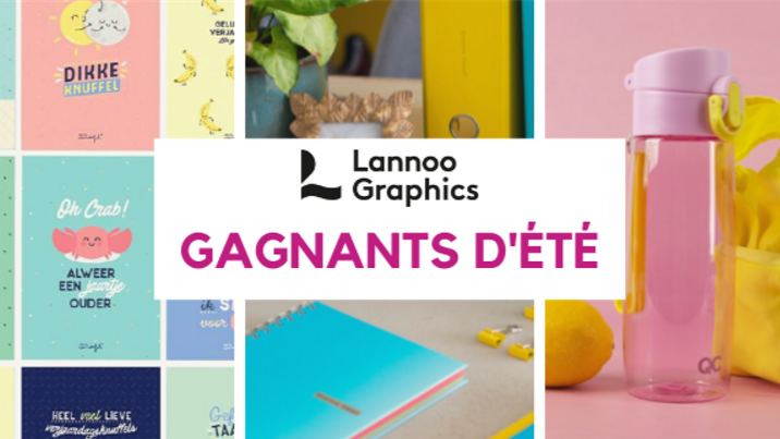 Lannoo Graphics gagnants d'été