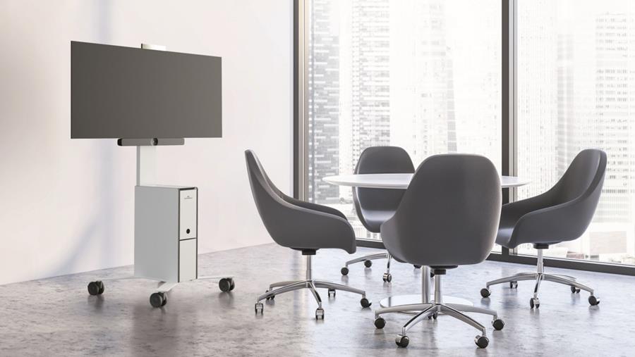 En réunion comme sur des roulettes