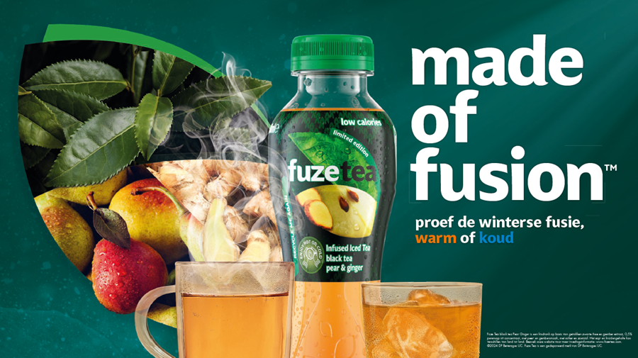 Ontdek de nieuwe Fuze Tea Winter Edition – Pear & Ginger
