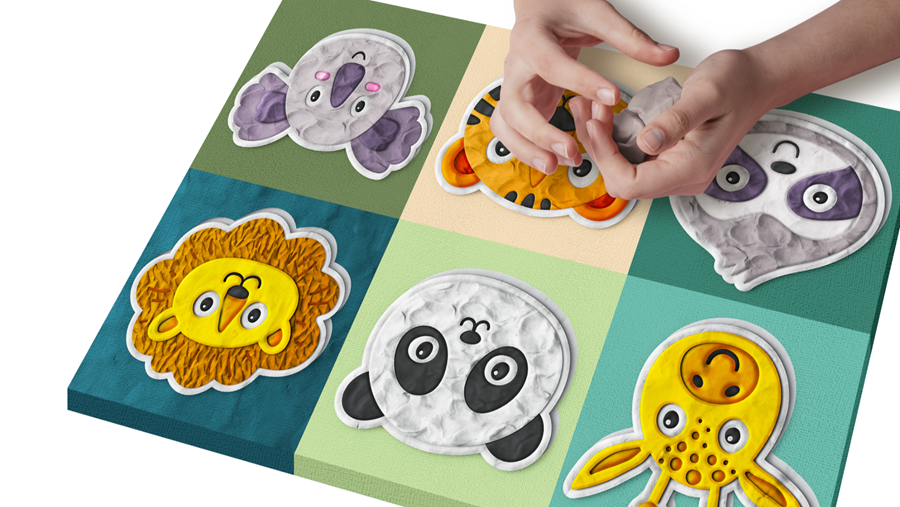 Clay painting