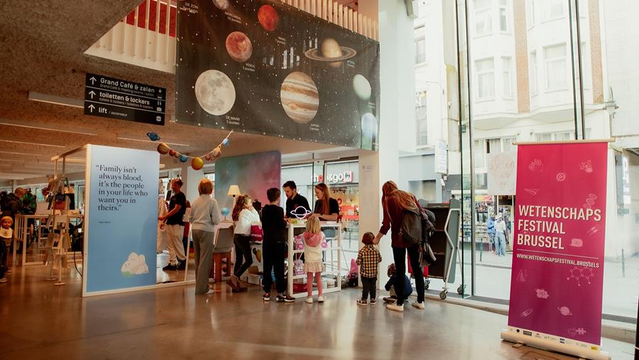 Wetenschapsfestival in Muntpunt