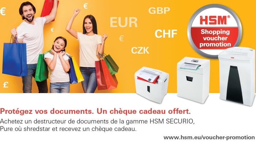 Nouvelle campagne de promotion de bons en 2020 de HSM