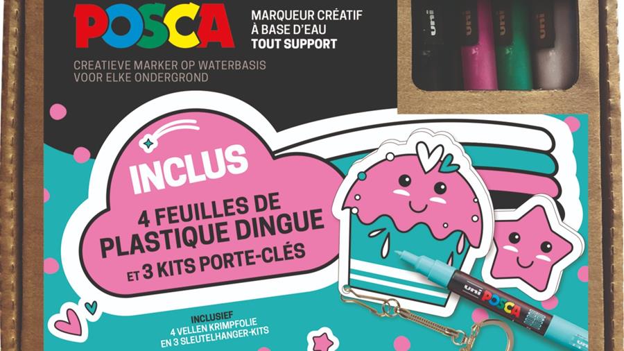 Nouveaux kits créatifs POSCA x PLASTIQUE DINGUE