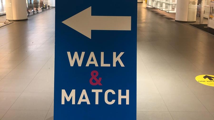 Un beau succès pour Walk&Match ft. Centro SS21 malgré l crise de la Covid-19